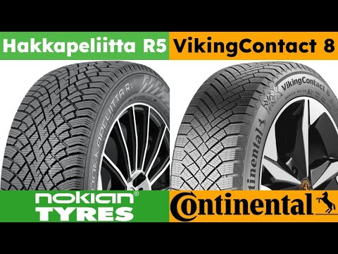 Nokian Hakkapeliitta R5 vs Continental VikingContact 8