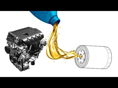 Engine Oil Filter Change Mitsubishi Outlander | Lancer Engine 4B12 2.4L