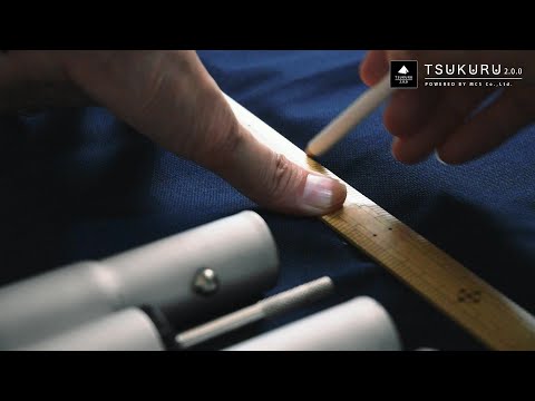 「タープポール ＆ 拾った薪を入れる」バッグ┃簡単自作/DIY/キャンプ用品/帆布