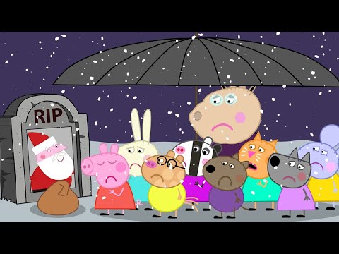 Santa Claus !!! Please Come Back To Us! | Peppa Pig Funny Animation