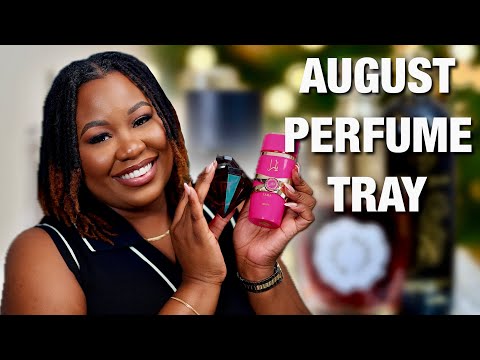 AUGUST PERFUME TRAY 2024 | PERFUMES I WILL BE WEARING THIS MONTH!