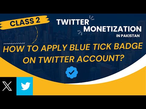 How to apply for Blue Tick Badge on Twitter account? | How to get blue badge on twitter account