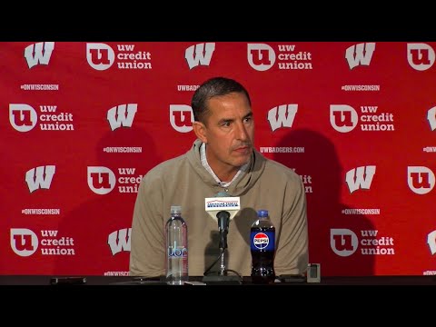 Luke Fickell Weekly Press Conference || Wisconsin Football || November 18, 2024