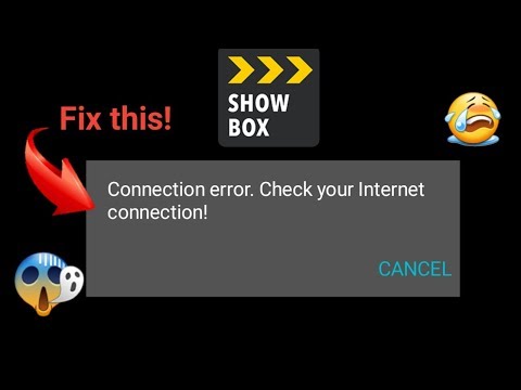 Fix! Show Box Connection Error 😱 & Taken Down 😭 Problem