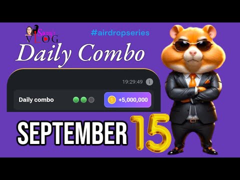 15 September Hamster Kombat Daily Combo