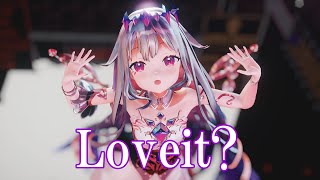 【hololive MMD／4K／60FPS】Koseki Bijou (古石ビジュー)【Loveit？(cover)】#bijouwled #hololiveen #Advent #mmdホロライブ