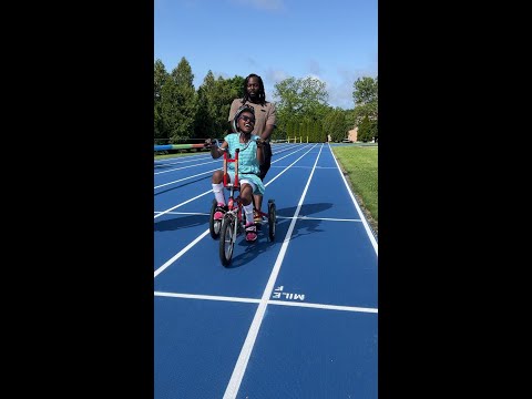 Samara Rides an Accessible Bike