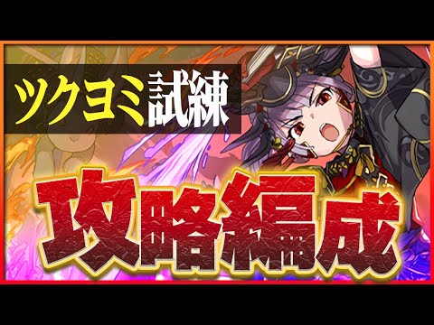 【試練ダンジョン】ツクヨミ試練進化用編成！ノルディスループで簡単攻略！【パズドラ】