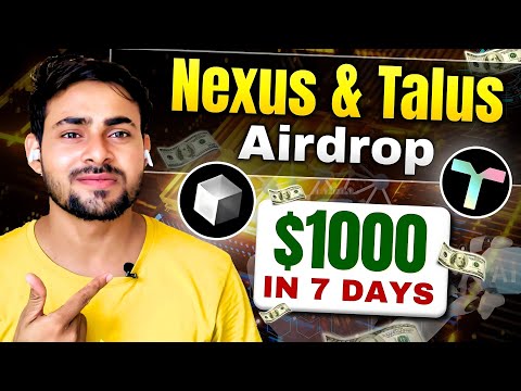 GET READY FOR A $2000 AIRDROP SURPRISE!🚀 Nexus Airdrop and Talus Airdrop Joining Process || Talus