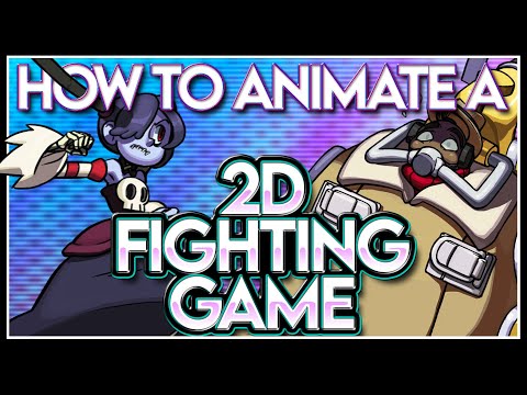 How 2D Fighter Games are Animated