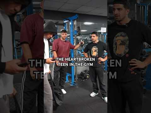 HEARTBROKEN TEEN IN THE GYM #shorts #short #viral #gym #fitness