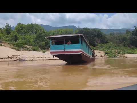 Slow boat on the Mekong Delta