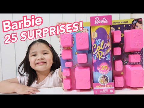 BARBIE COLOR REVEAL 25 SURPRISES!