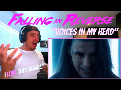 Falling In Reverse - Voices In My Head *I LOVE THIS BAND* | MarbenTheSaffa Reacts