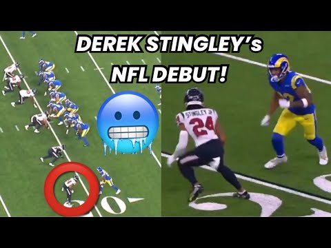 Derek Stingley Jr NFL DEBUT Vs Rams 🥶 *FILM + Highlights | Texans Vs Rams Preseason highlights