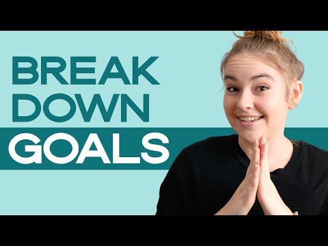 How to Break Down Your Goals into Actionable Steps