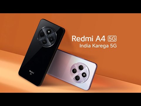 Redmi A4 Snapdragon® 4s Gen 2 5G ProcessorRedmi A4, India's first and only smartphone #viralvideo