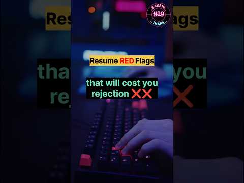 Do’s & Dont’s of Resume✅|Red flags of resume🚩#resume #resumetemplate #explore    #redflags