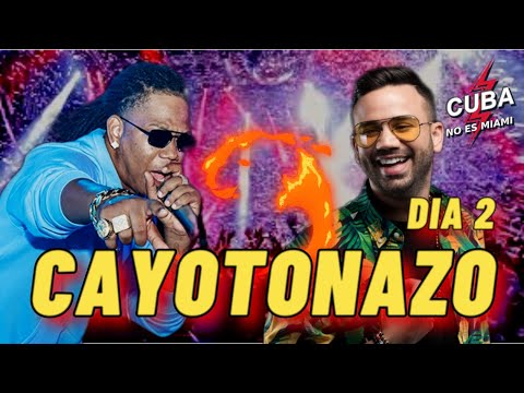 🔥 El #Cayotonazo sigue que arde. Música, familias y alegría. Vamos Cuba