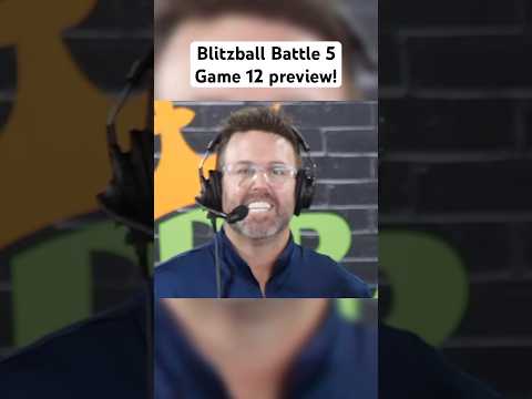 Blitzball Battle 5 Game 12 preview! #blitzball #sports