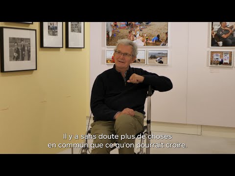 Interview de Martin Parr et de François Hébel autour de l'exposition Réconciliation