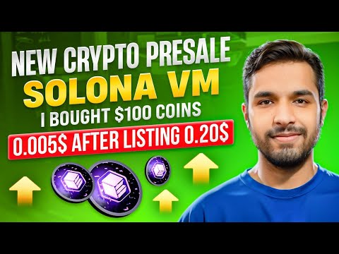 New Crypto Presale - Solona VM