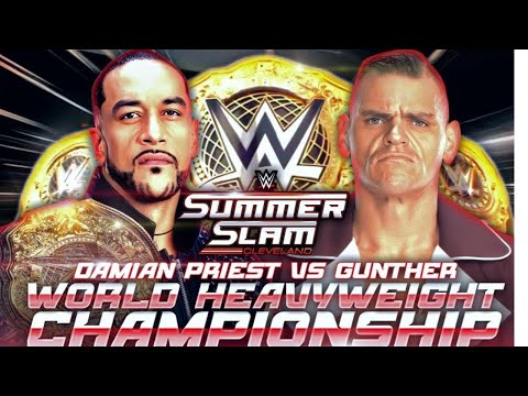 WWE 2K24 GUNTHER VS. DAMIAN PRIEST #2024 #wwe #sports