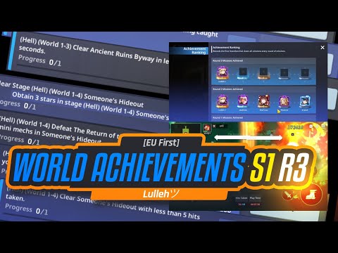 [GT] Lullehツ - [EU First] World Achievements - Season 1 - Round 3