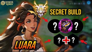 LUARA SECRET BUILD TO REACH GRANDMASTER | HONOR OF KINGS EPIC GRANDMASTER LUARA BUILD & ARCANA