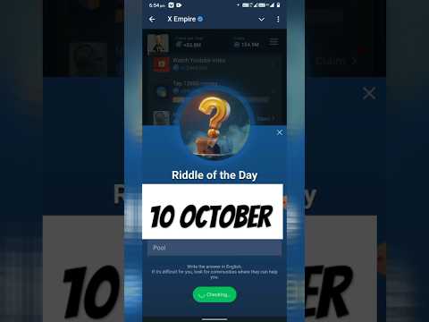 9& 10 October Riddle of the Day X Empire | Rebus Of The Day X Empire | Musk Empire Riddle Of The Day