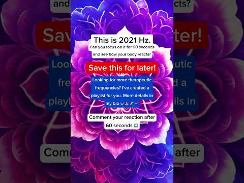 🎧 #2021Hz - Can you focus on it for 60 seconds?