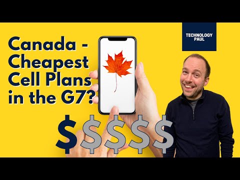 Canada has the BEST and CHEAPEST Cell Phone and Internet Plans (maybe?)