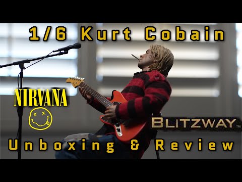 Blitzway Kurt Cobain 1/6 Scale Figure | Unboxing & Review | Nirvana