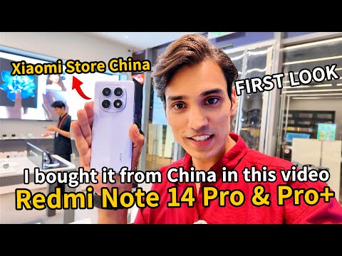 Redmi Note 14 Pro & Pro+ Handson, I purchased it