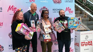 BNEWS Entertainment Buzz: Karson & Kennedy's "10,000 Toys for Girls & Boys" Drive at Burlington Mall