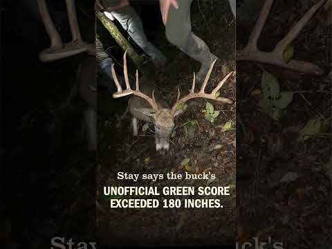 Bowhunter Tags Giant Missouri Whitetail with 29-Inch Main Beams and 25-Inch Spread