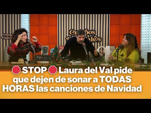 🛑 STOP 🛑 Laura del Val pide que dejen de sonar a TODAS HORAS las canciones de Navidad