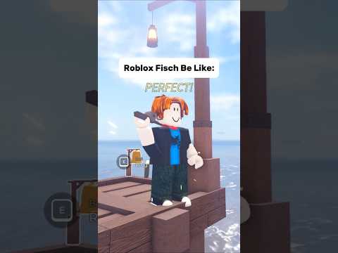 Roblox Fisch Be Like: 😂 #roblox #shorts #memes