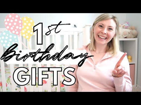 First Birthday Gift Ideas for Girls🎂🎀 FUN & PRACTICAL (non-toy) one year old gift guide 2021