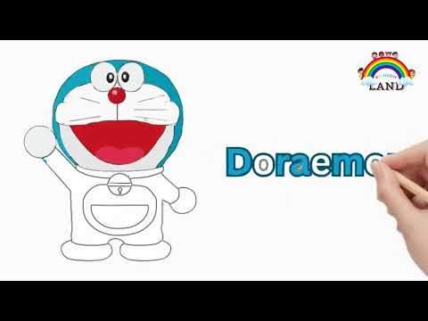 Doraemon Hand Art Drawing | Perfect for Beginners and Kids