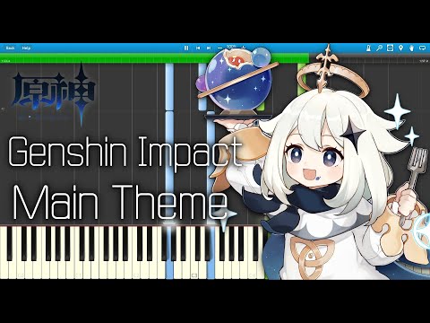 【原神】 Genshin Impact - Main Theme - Piano Arrange OST