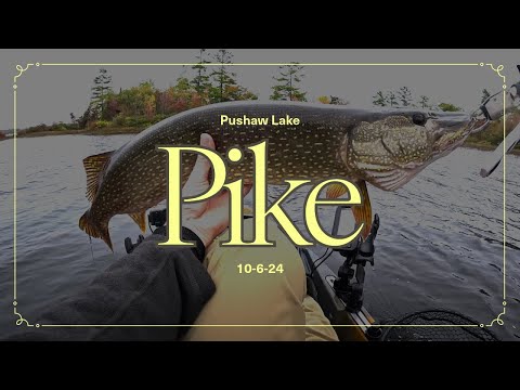 Fall Pike and Pickerel Kayak Fishing