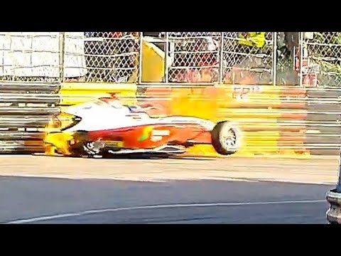 MACAU GP 2023 CRASHES