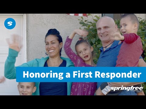 Honoring first responder, Jenifer, a firefighter and bilingual paramedic for the LA City Fire Dept