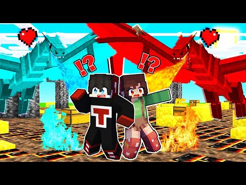 We Adopted Dragons In Minecraft! ( Tagalog )