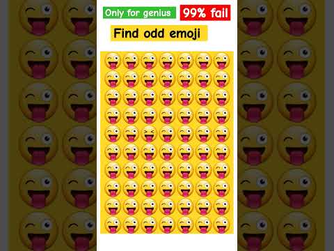 Find odd emoji#emojichallenge #emojichallengequiz #canyoufindtheoddemoji #emojiquizz