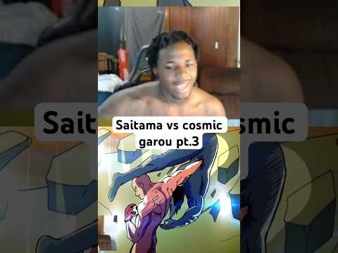 Saitama vs cosmic garou pt.3 #onepunchman #anime #garou #saitama  #viralvideo #saitamavsgarou