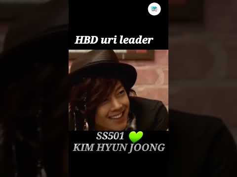 HBD Uri leader #KimHyunJoong oppa | will always wait for #SS501COMEBACK #SS501 #TripleS #Henecia