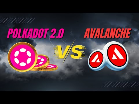 POLKADOT (DOT) vs AVALANCHE (AVAX): SIMPLY EXPLAINED in UNDER 3 MINUTES: