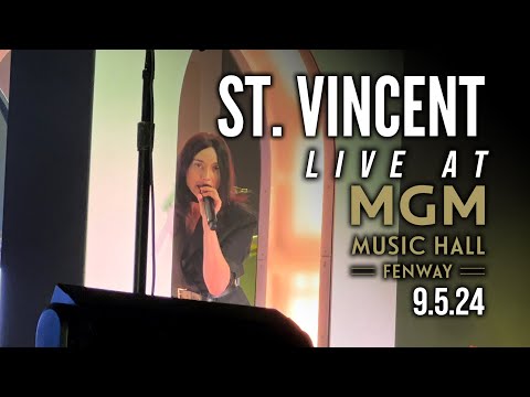 St. Vincent (Full set) - Live at the MGM Music Hall at Fenway Park (Boston MA 9-5-24)